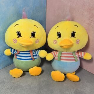عروسک اردک لباس راه راه