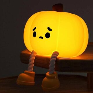 چراغ خواب سیلیکونی مدل کدو